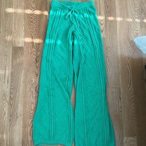 Green pants